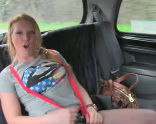 Beautiful Blonde Gets Back At Boyfriend By Fucking Cabbie's Thick Cock