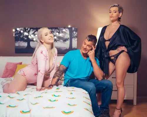 Fake Family Stuck In A Tent