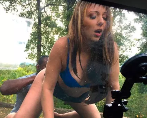 Naughty Chick Fucks Big Black Cock