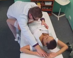 Sexy new nurse likes working for her new boss