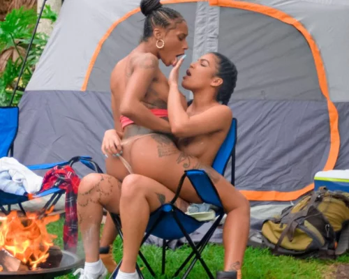 Licking Pussy by the Fire