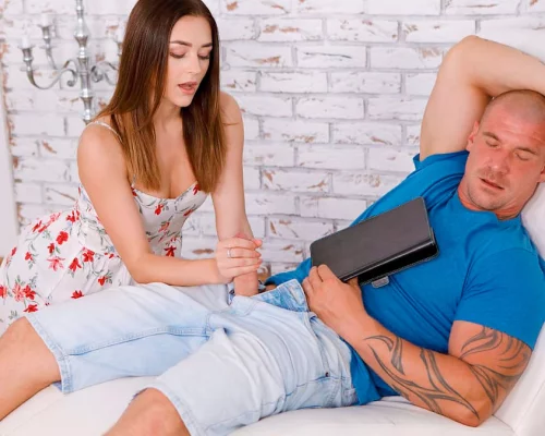 Open your eyes and orgasm