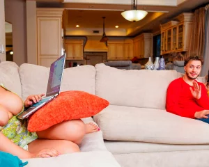 My GF’s Roomie is a Total Thirst Trap!