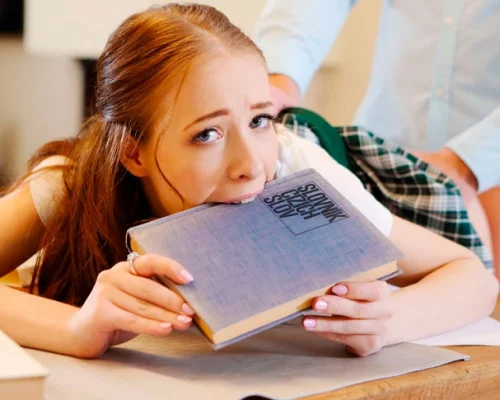 Lazy student gets great sex