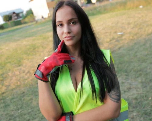 Litter Picker Fucked in the Woods