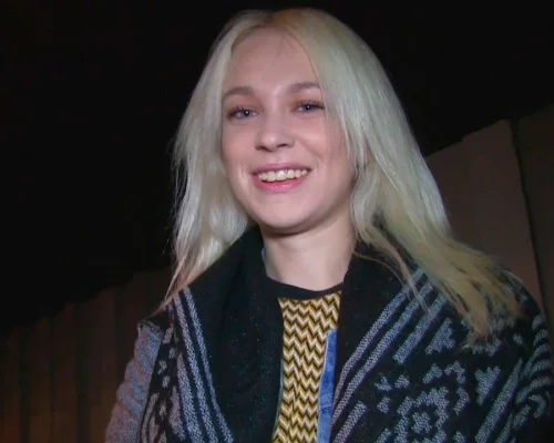 Blonde Russian loves a public fuck