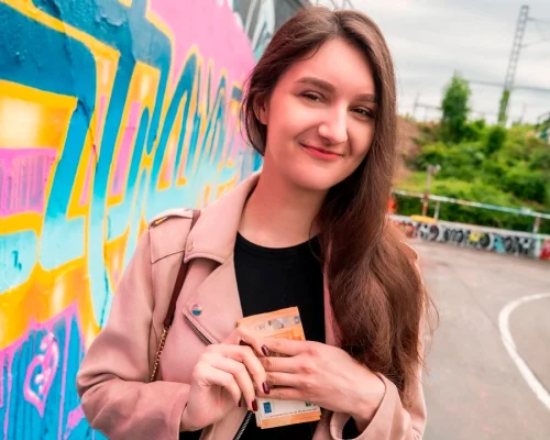 Student with Appetite for Cock