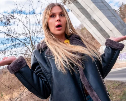 The Hitchhiking Bouncing Boobs