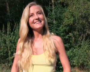 Petite blonde with tight pussy love a big cock