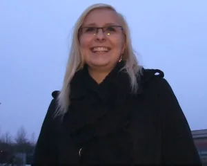 Curvy Blonde Takes All Of Stranger's Cock Deep Inside Her Pussy