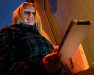 A Fake Contest Has Busty Blonde Swallowing Cock