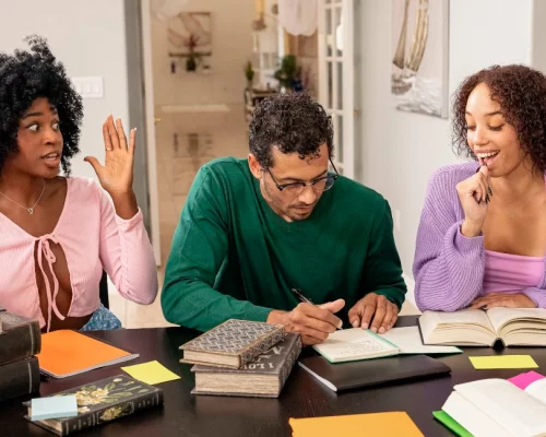 College Cuties Study Big Dick