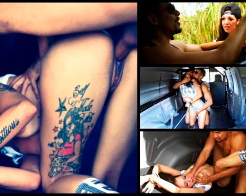 Stefania Mafra is Ditched & Must Endure Rope Bondage, Deepthroat BJ, Outdoor Rough Sex for a Ride