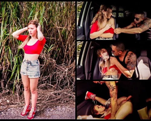 Callie Calypso Endures Domination, Outdoor Rough Sex & Rope Bondage for a Ride