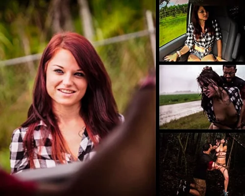 Kaisey Dean Begs for Ride & Receives Domination, Rope Bondage & Outdoor Rough Sex