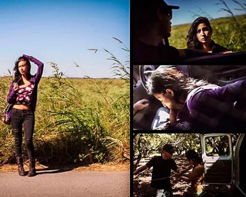 Jade Jantzen Accepts Slave Training Session with Outdoor Rope Bondage & Rough Sex