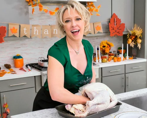 Stuffing Her Thanksgiving Pussy