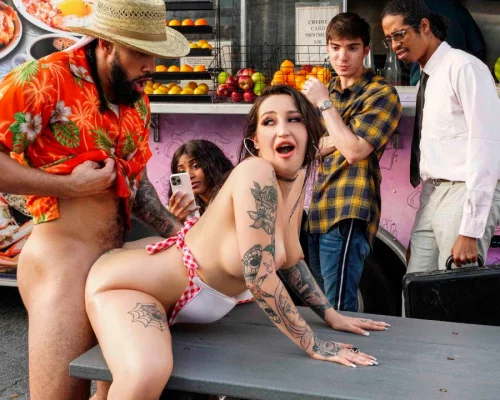 Food Truck Serves Big Oily Ass