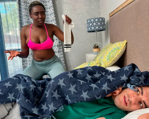 An Airhorn Prank Turns Into Facesitting