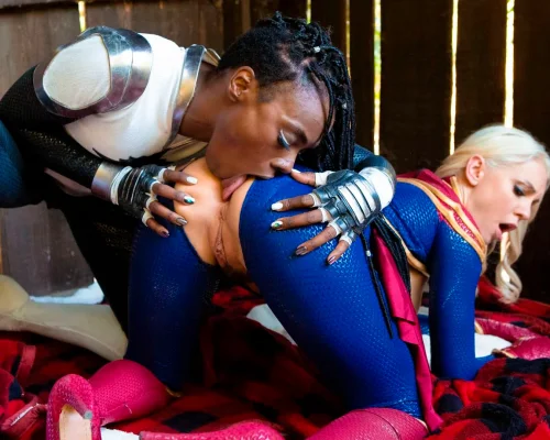 CAPTAIN MARVEL XXX AN AXEL BRAUN PARODY Scene 5