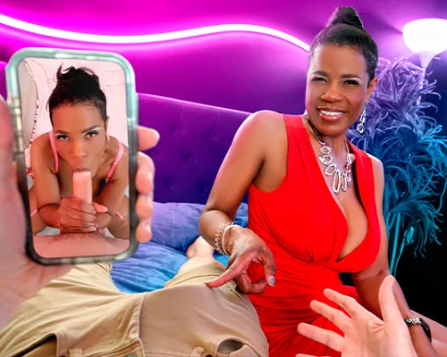 Black Gilf Lets Young Guy Savor Her Sweet Pussy