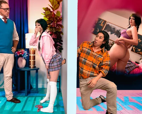 Stick Your Dick Through the Wall and Fuck Me Like the Slut He Thinks I Am