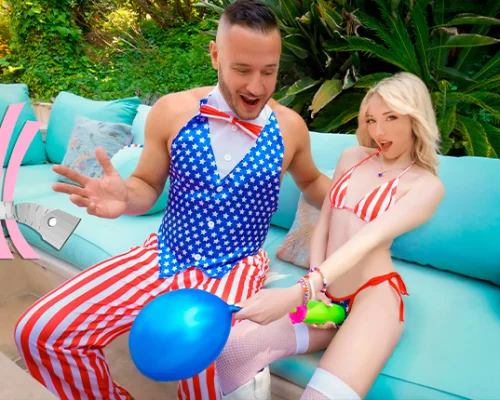 Patriotic Pussy Pounding