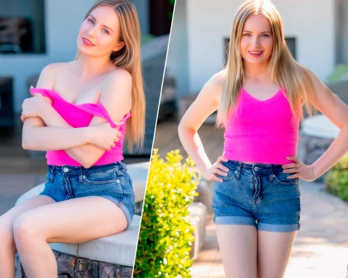 Babysitter Scarlett Saige Goes Nudist