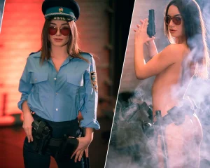 Big Titty Cop Lana Roy On Sex Patrol