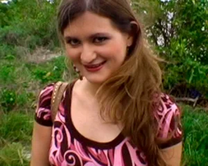 Crazy Hitchhiker girl