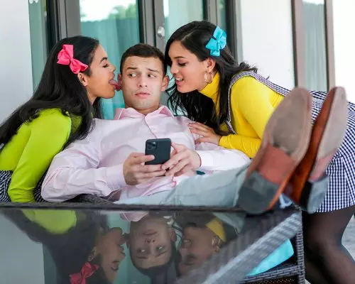 My Stepsisters Fucked Me To Get Into The Club