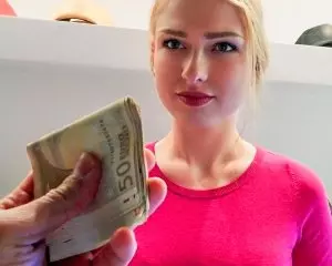 Blonde Filled With Customer Service